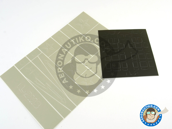 Image 1: Ilyushin IL-2 Shturmovik IL-2M3 | Masks in 1/48 scale manufactured by Montex Mask (ref. K48216)