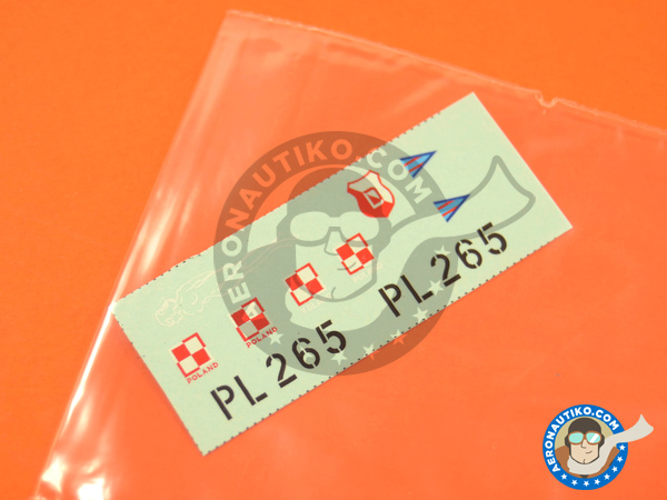 Image 1: Supermarine Spitfire Mk IX | Masks in 1/48 scale manufactured by Montex Mask (ref. K48218)