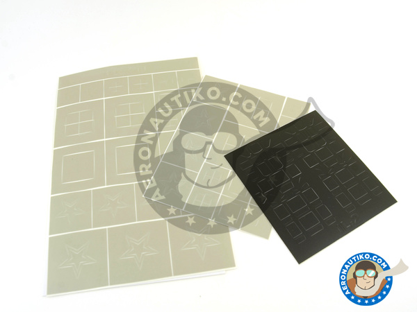 Image 1: Ilyushin IL-2 Shturmovik IL-2M3 | Masks in 1/48 scale manufactured by Montex Mask (ref. K48219)