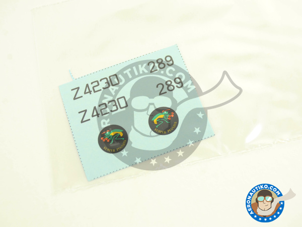 Image 1: Hawker Hurricane Mk I | Masks in 1/48 scale manufactured by Montex Mask (ref. K48224)