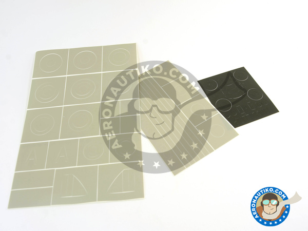 Image 2: Hawker Hurricane Mk I | Masks in 1/48 scale manufactured by Montex Mask (ref. K48224)