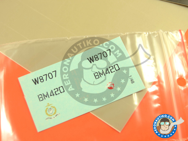 Image 2: Supermarine Spitfire Mk. Vb | Masks in 1/48 scale manufactured by Montex Mask (ref. K48236)