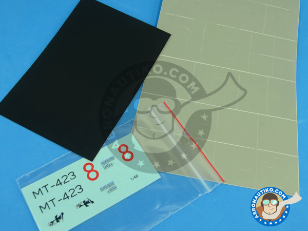 Image 2: Messerschmitt Bf 109 G-6 | Masks in 1/48 scale manufactured by Montex Mask (ref. K48247)