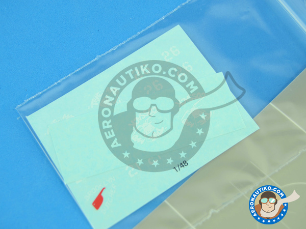 Image 1: Vought F4U Corsair 1D | Masks in 1/48 scale manufactured by Montex Mask (ref. K48251)