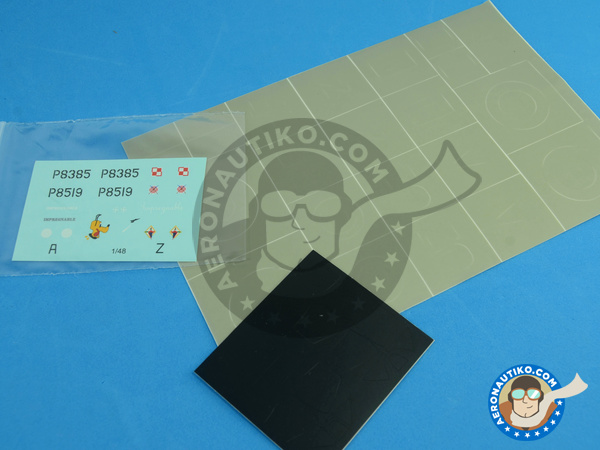 Image 2: Supermarine Spitfire Mk Iib | Masks in 1/48 scale manufactured by Montex Mask (ref. K48256)