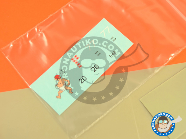 Image 6: Grumman F4F Wildcat | Masks in 1/48 scale manufactured by Montex Mask (ref. K48262)