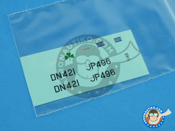 Image 4: Hawker Typhoon Mk Ib | Masks in 1/48 scale manufactured by Montex Mask (ref. K48270)