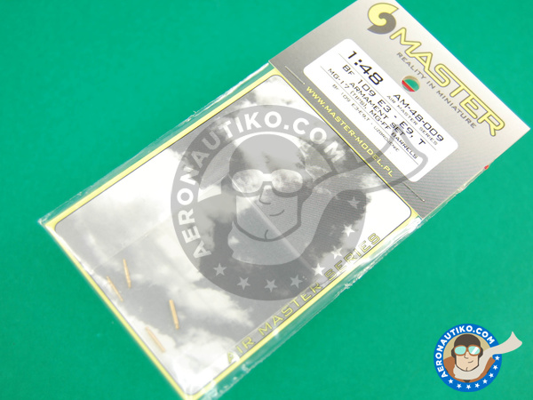 Image 4: Messerschmitt Bf 109 E-3 | Máscaras en escala 1/48 fabricado por Montex Mask (ref. KAM48161)