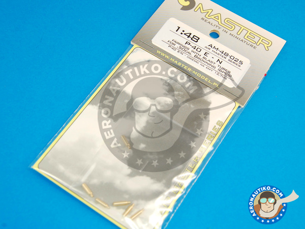 Image 2: Curtiss P-40 Warhawk E | Masks in 1/48 scale manufactured by Montex Mask (ref. KAM48170)