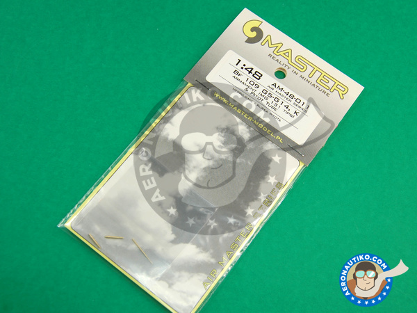 Image 4: Messerschmitt Bf 109 G-6 | Masks in 1/48 scale manufactured by Montex Mask (ref. KAM48177)