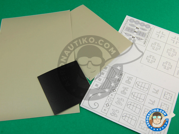 Image 5: Messerschmitt Bf 109 G-6 | Masks in 1/48 scale manufactured by Montex Mask (ref. KAM48177)