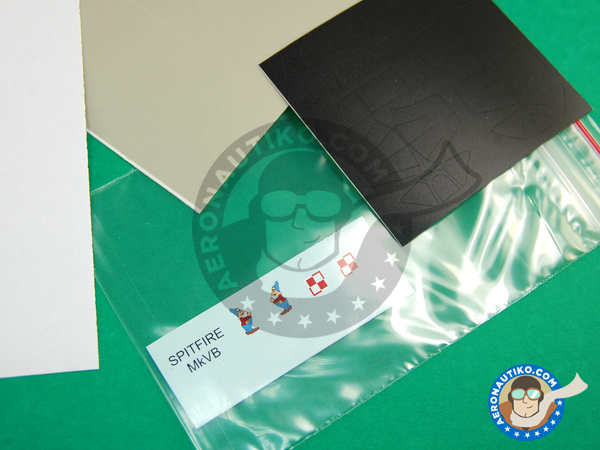 Image 4: Supermarine Spitfire Mk. Vb | Máscaras en escala 1/48 fabricado por Montex Mask (ref. KAM48180)