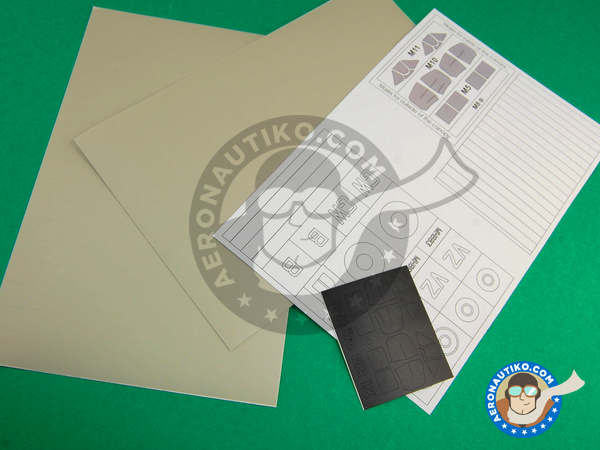 Image 6: Supermarine Spitfire Mk. IX | Máscaras en escala 1/48 fabricado por Montex Mask (ref. KAM48181)