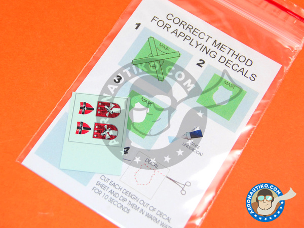 Image 2: Messerschmitt Bf 109 F-2 | Masks in 1/48 scale manufactured by Montex Mask (ref. KAM48192)