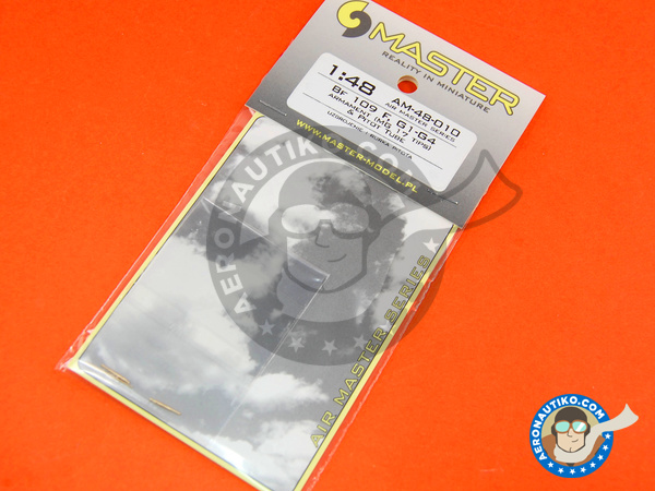 Image 5: Messerschmitt Bf 109 F-2 | Masks in 1/48 scale manufactured by Montex Mask (ref. KAM48192)