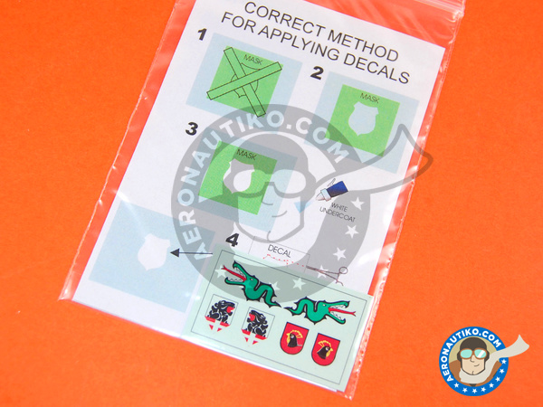 Image 6: Messerschmitt Bf 109 F-2 | Masks in 1/48 scale manufactured by Montex Mask (ref. KAM48193)