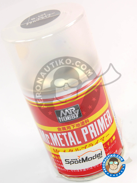 Mr. Metal Primer - 100ml - Spray | Primer manufactured by Mr Hobby (ref. B-504) image