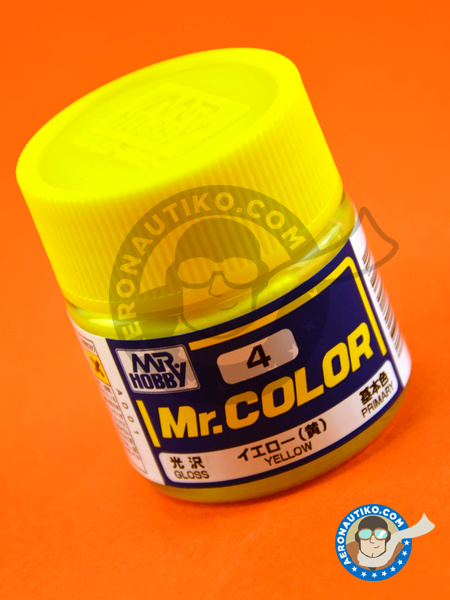 Yellow | Mr Color paint manufactured by Mr Hobby (ref. C004) image