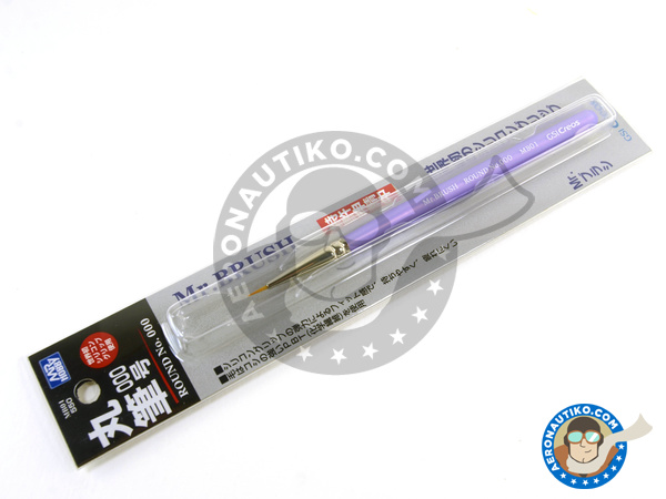 Image 1: Mr. Brush round 000 | Brush manufactured by Mr Hobby (ref. MB-01)