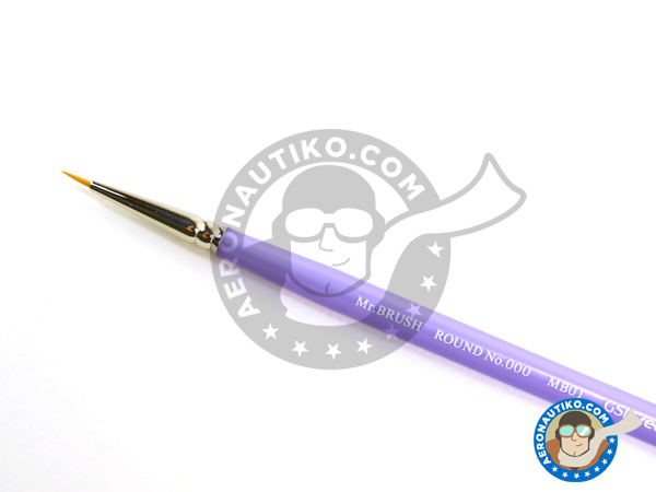 Image 3: Mr. Brush round 000 | Brush manufactured by Mr Hobby (ref. MB-01)