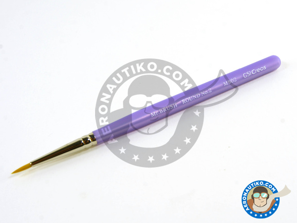 Image 1: Mr. Brush round 2 | Brush manufactured by Mr Hobby (ref. MB-02)