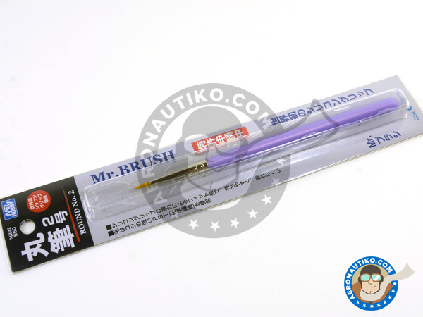 Image 2: Mr. Brush round 2 | Brush manufactured by Mr Hobby (ref. MB-02)