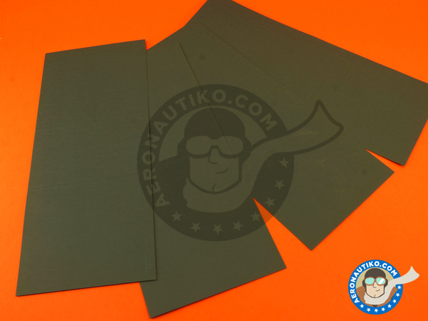 Image 3: Mr Waterproof sand paper #1500 | Sandpaper manufactured by Mr Hobby (ref. MT-308)