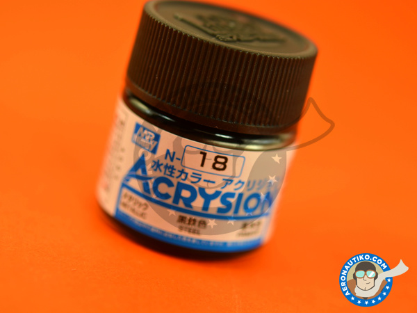Image 1: Steel | Acrysion Color paint manufactured by Mr Hobby (ref. N-018)