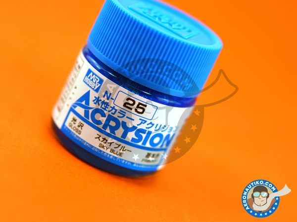Image 1: Sky Blue | Acrysion Color paint manufactured by Mr Hobby (ref. N-025)