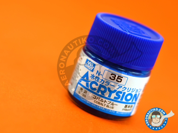 Image 1: Cobalt blue | Acrysion Color paint manufactured by Mr Hobby (ref. N-035)
