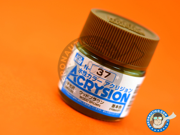 Image 1: Wood brown | Acrylic paint manufactured by Mr Hobby (ref. N-037)