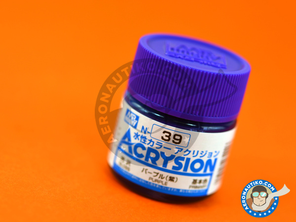 Image 1: Purple | Acrysion Color paint manufactured by Mr Hobby (ref. N-039)