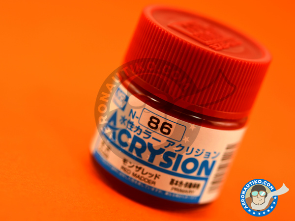 Image 1: Red madder | Acrysion Color paint manufactured by Mr Hobby (ref. N-086)