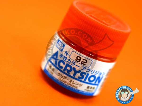 Image 1: Clear orange | Acrysion Color paint manufactured by Mr Hobby (ref. N-092)