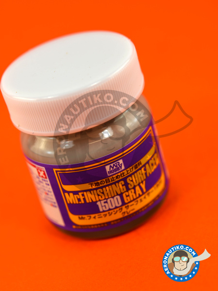 Mr. Finishing Surfacer 1500 gray | Primer manufactured by Mr Hobby (ref. SF-289) image