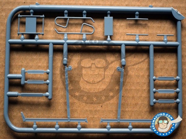 Image 1: Ladder for F-104 | Ladder in 1/48 scale manufactured by Plusmodel (ref. AL4061)