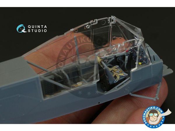 Image 7: Fi-156 Storch Interior 3D Decal | Decals in 1/48 scale manufactured by QUINTA STUDIO (ref. QD48078)