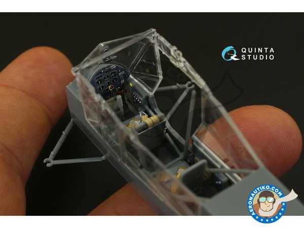 Image 8: Fi-156 Storch Interior 3D Decal | Decals in 1/48 scale manufactured by QUINTA STUDIO (ref. QD48078)