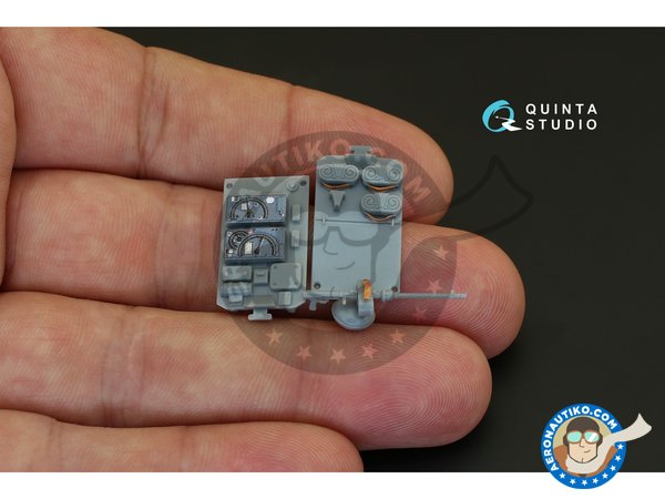 Image 10: Fi-156 Storch Interior 3D Decal | Decals in 1/48 scale manufactured by QUINTA STUDIO (ref. QD48078)