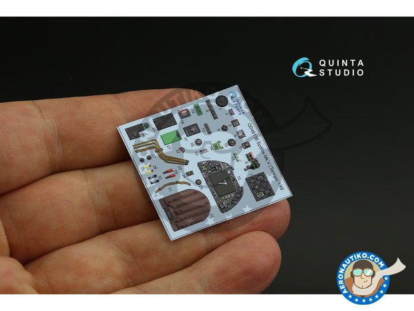 Image 2: Supermartine "Spitfire" Mk.V | Detalle en escala 1/48 fabricado por QUINTA STUDIO (ref. QD48136)