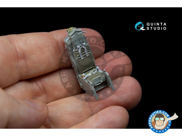 Image 13: F-15B Eagle interior 3D decals | Set de mejora y detallado en escala 1/48 fabricado por QUINTA STUDIO (ref. QD48213)