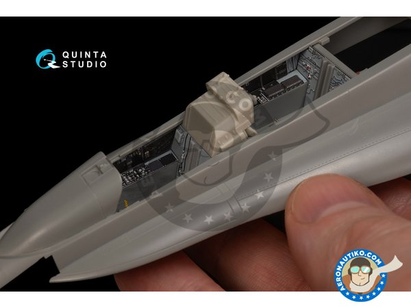Image 11: F/A-18D "Hornet"  Late - Interior 3D decal | Detail in 1/48 scale manufactured by QUINTA STUDIO (ref. QD48216)