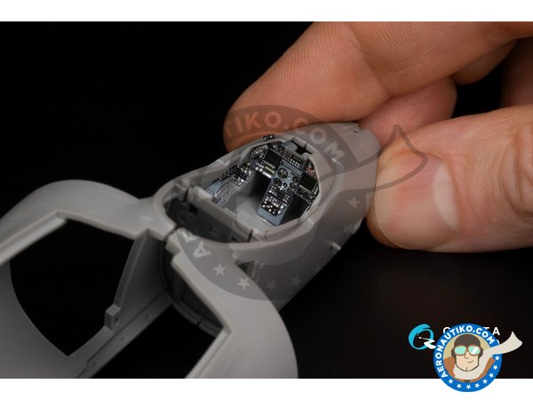 Image 6: Sea Harrier FA.2  - Interior 3D decal | Detail up set in 1/48 scale manufactured by QUINTA STUDIO (ref. QDS48344)