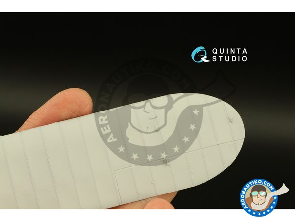 Image 5: Universal rib tapes, type A. WWII Era | Detail in 1/48 scale manufactured by QUINTA STUDIO (ref. QP48014)