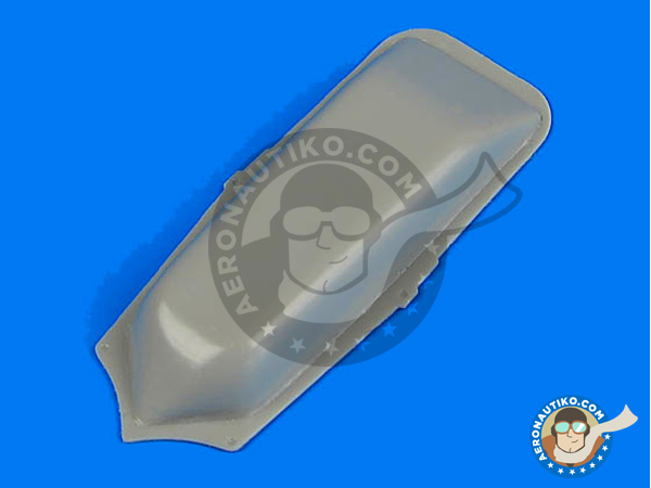 Image 1: Messerschmitt Bf 110 C-1/C-2/C-3 | Armament cover in 1/32 scale manufactured by Quickboost (ref. QB32179)