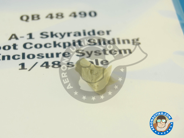 Image 2: Douglas A-1 Skyraider | Upgrade in 1/48 scale manufactured by Quickboost (ref. QB48490)