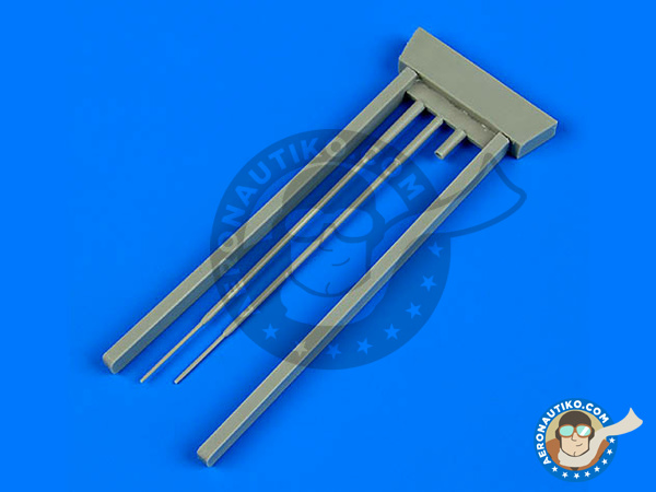 Image 1: Sukhoi Su-9 Fishpot | Pitot tube in 1/48 scale manufactured by Quickboost (ref. QB48678)