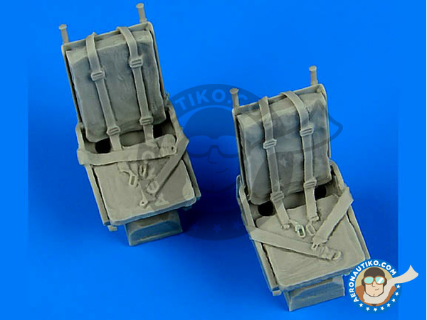 Image 1: North American B-25 Mitchell | Seat in 1/48 scale manufactured by Quickboost (ref. QB48681)