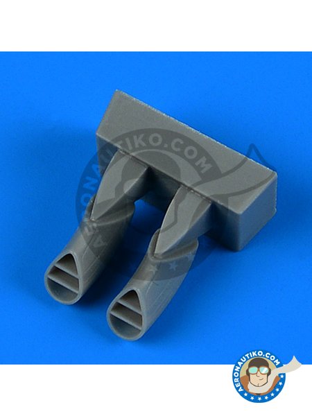 North American Rockwell OV-10A Bronco - Exhaust | Exhaust in 1/48 scale manufactured by Quickboost (ref. QB49040) image