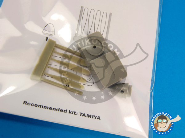 Image 2: North American P-51 Mustang D | Upgrade in 1/72 scale manufactured by Quickboost (ref. QB72369)